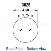 Firestone Single Convoluted Bus Air Spring